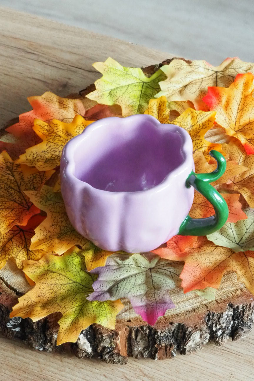Purple Pumpkin Expresso Cup