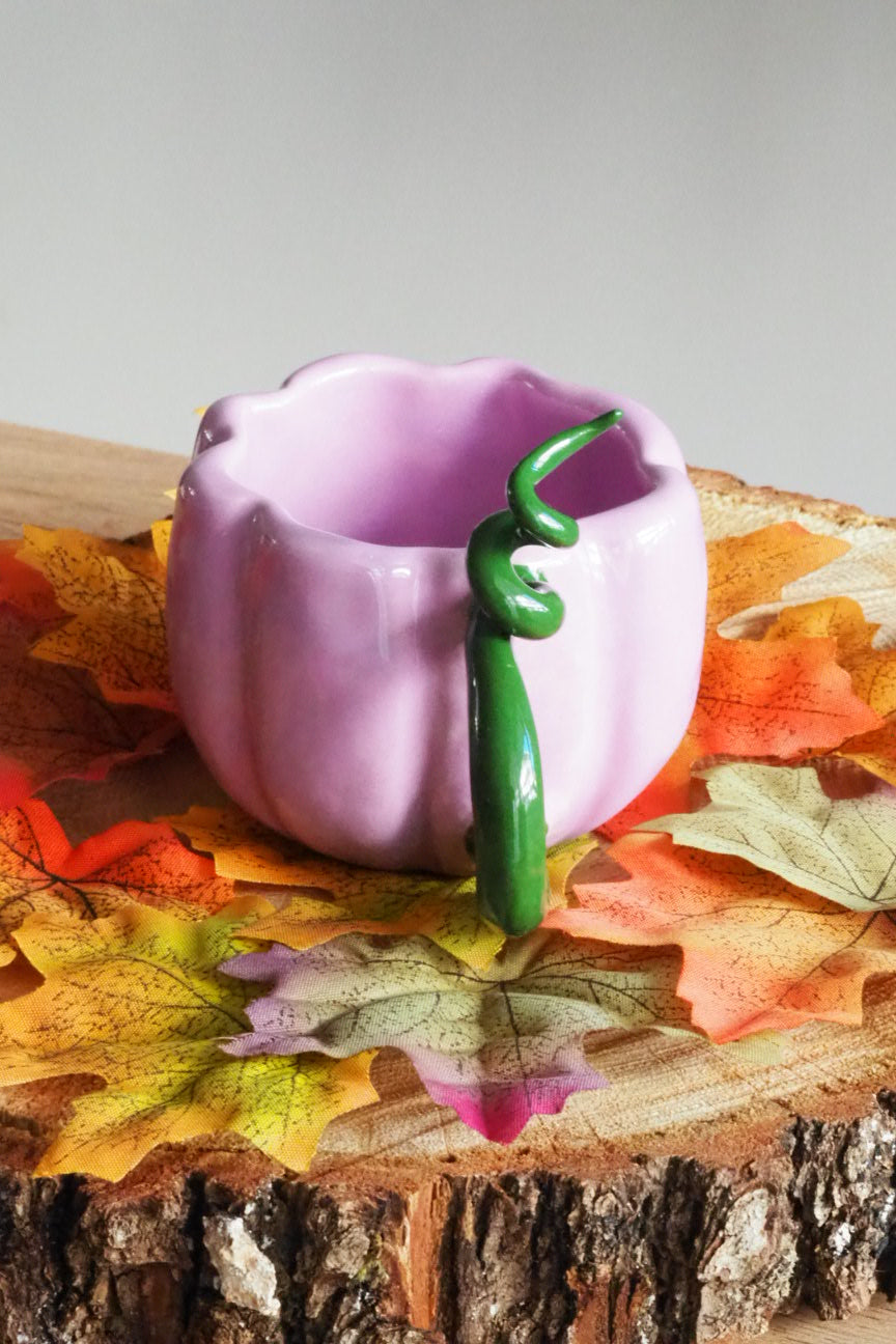 Purple Pumpkin Expresso Cup