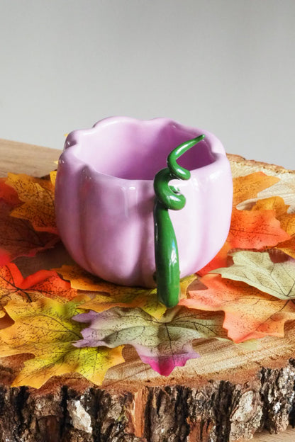 Purple Pumpkin Expresso Cup