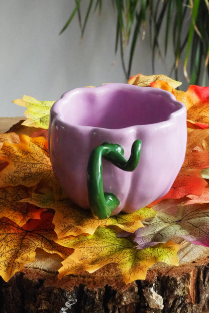 Purple Pumpkin Expresso Cup