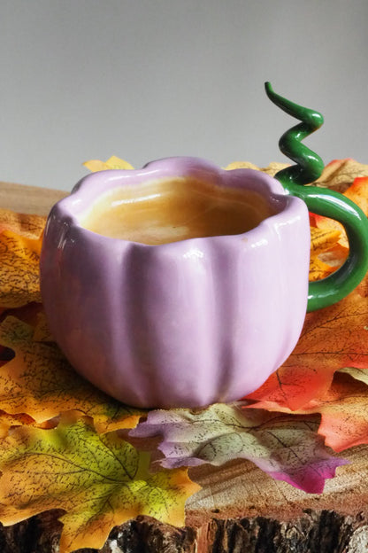 Purple Pumpkin Expresso Cup