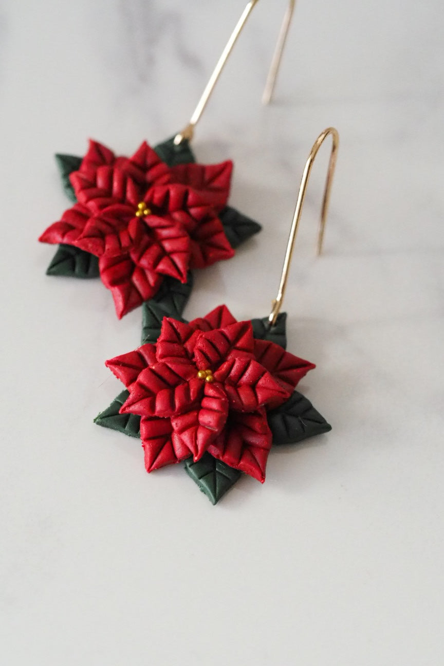 Poinsettias entières